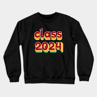 class of 2024 gifts graduation senior Crewneck Sweatshirt